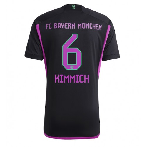Moški Nogometni dresi Bayern Munich Joshua Kimmich #6 Gostujoči 2023-24 Kratek Rokav